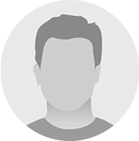 Silhouette of a person on gray background.